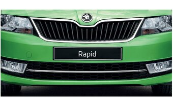 ŠKODA RAPID - Dekorativní lišta předního nárazníku NOVÁ - 6