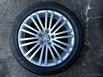Original ALU kola VW Solitude 17" 7,5J ET47 pneu 205/50/R17 - 6