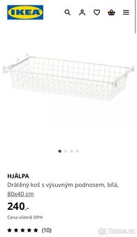 Organizér / PLATSA s drátěnými koši - 6