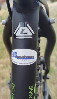 PRODÁM horské kolo MERIDA Big Nine 20-D 29” 2018 Black / Gre - 6