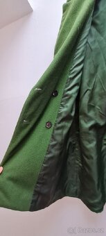 Vlněný zelený kabát - 6