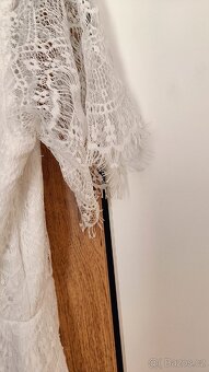 Bílé těhotenské/ kojící šaty Bonprix - 6