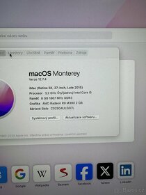Apple iMac retina 5k 27” i5, AMD R9 - 6