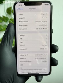 iPhone 11 Pro Max 256GB - 100% baterie - 6