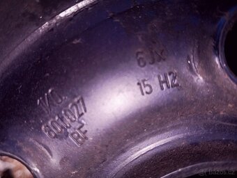 Kola Dunlop 195/65 R 15.Disk 6JX-15 H2 - 6