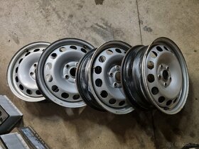 Plechove disky 5x112, 6Jx16H2, ET 50, VW - 6