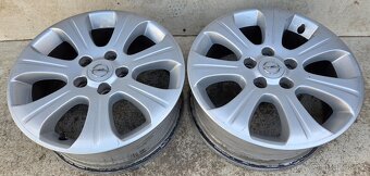 Alu kola Opel 6,5Jx16 ET39 5x110 (Zafira, Astra, Meriva) - 6