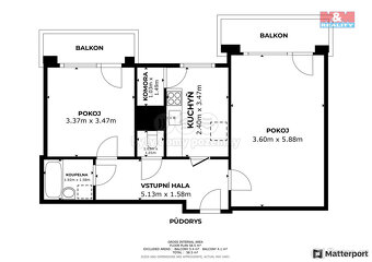 Prodej bytu 2+1, 62 m², Ostrava - Hrabůvka, ul. Horní - 6