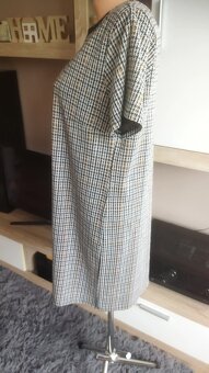 Krásné retro šaty vzor kohoutí stopy 2XL - 6