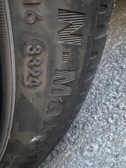 Sada alu kol 5x112 R18 + téměř nové pneu - 6
