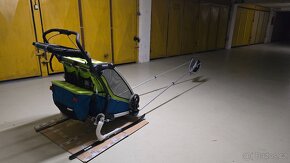 Vozík Thule Chariot Sport 2 double, SKI set, běžecký set.... - 6
