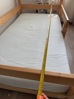 Dětská postel domeček 90x160 cm s bočnicí - 6