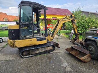 Minibagr Schaeff Hr 14 Váha 2.5T 5x lžíce hydraulická svahov - 6