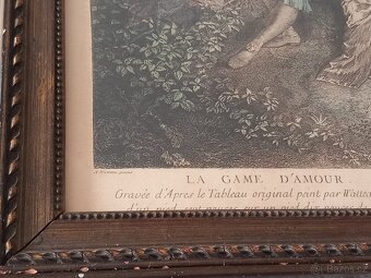 Obráz La Game d'Amour/Amoris Diagramma Musicum - 6