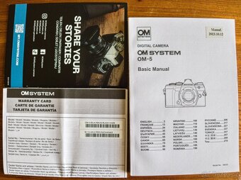 Bezzrcadlovka OM SYSTEM 5 - 6