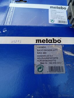 Pásová pila Elektra Beckum BAS380W - 6