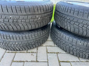 4x alu disky 5x112 R17, zimní pneu 80 % - 6