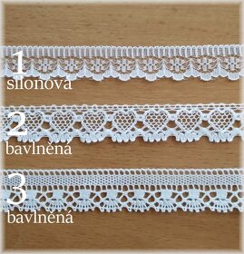 Vyšívaná křestní rouška + svíce s ozdobou - 6