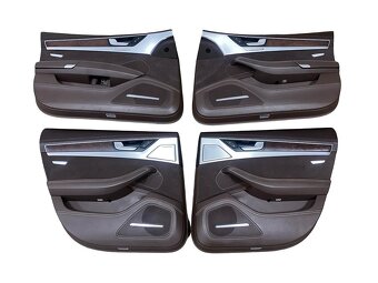Sedačky sportovní hnědá kůže Audi A8 D4 4H sedan r.v. 2010 - 6
