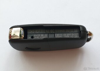 Klíč Škoda Vw Seat Audi 2 / 3 tlačítka  Cena za 1 kus = 250k - 6