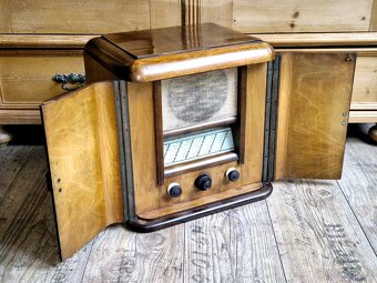Rádio Mikrofona MK 306 Superdual Luxus, 1935-36 - 6