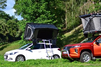 Autostan střešní stan Dakota 120 skořepinový stan Wild Land - 6