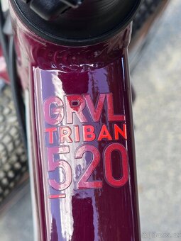 Univerzální gravel kolo Triban 520 2x11 (vel. L) - jako nové - 6