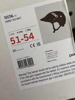 Nová cyklo helma POC Tectal, vel. S (51-54 cm) - 6