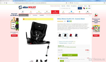 Autosedačka BRITAX RÖMER Dualfix 2 R - černá - 6