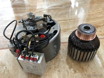 Jawa 250 / 11 pérák - zapalování po GO , mínus pól - 6