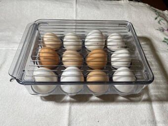 Zásobník na vajíčka/ dóza na uskladnění vajec - 6