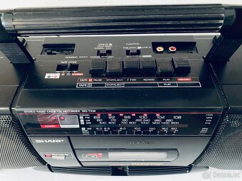 Radiomagnetofon Sharp WQ T238H, rok 1988 - 6