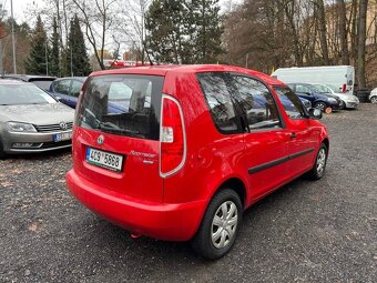 ŠKODA ROOMSTER 1.2 TSI 63 kW 2010 93tkm nové ČR 1. maj - 6