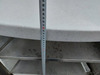 Gastro pracovní stůl, pult, nerezový. - 6