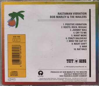 CD Bob Marley: Natty Dread / Rastaman Vibration - 6