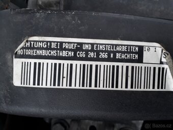 MOTOR GOLF 6. CGGA 1.4 -- NA DÍLY - 6