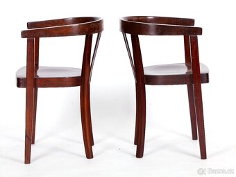 Párová křesílka židle original THONET 1940 - 6