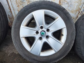 16"alu sada Crateris 5x112 origo Škoda Octavia 2 Golf 5 6 - 6
