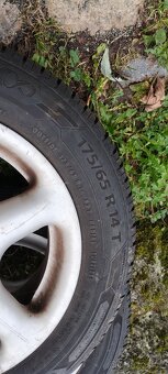 Alu disky + letní pneu 175/65 R14 - 6