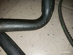 BMW E30 - filtrbox, hadice, znaky, střešní lišta - 6 vál - 6