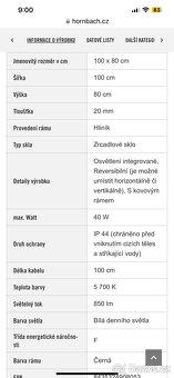 Koupelnové zrcadlo - 6