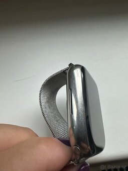 Apple Watch Series 9 45mm GPS+Cellular (milánský tah) - 6