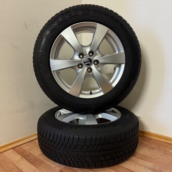 ŠKODA KODIAQ 5x112 R17 ET29+ZIMNÍ 215/65R17 7/5mm - 6