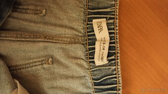 Dívčí rifle Zara + mikina 158-164 - 6