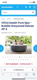 Vyrivy bazén- pure spa Deluxe - 6