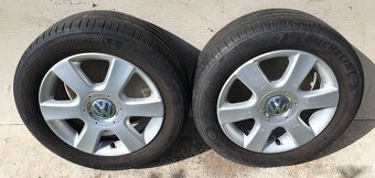 Alu kola VW 6,5Jx16 ET50 5x112 s pneu - 6
