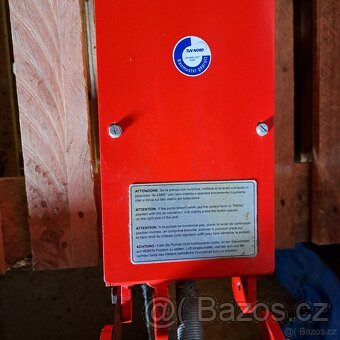 Pasquin P302EX pojízdný pneumatický zvedák, nosnost 80 t - 6