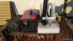 Nezávislé horkovzdušné topení, bufik solární panel 100w, - 6