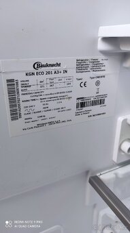 Prodám kombinovanou lednici s mrazákem Bauknecht - 6