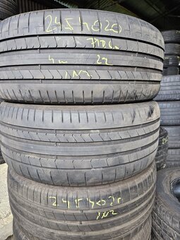 245/40ZR20 (99Y) Minerva 2ks + Pirelli 2ks 6mm - 6
